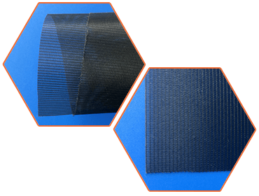 Anti-pollen screen with small mesh size has soft structure.